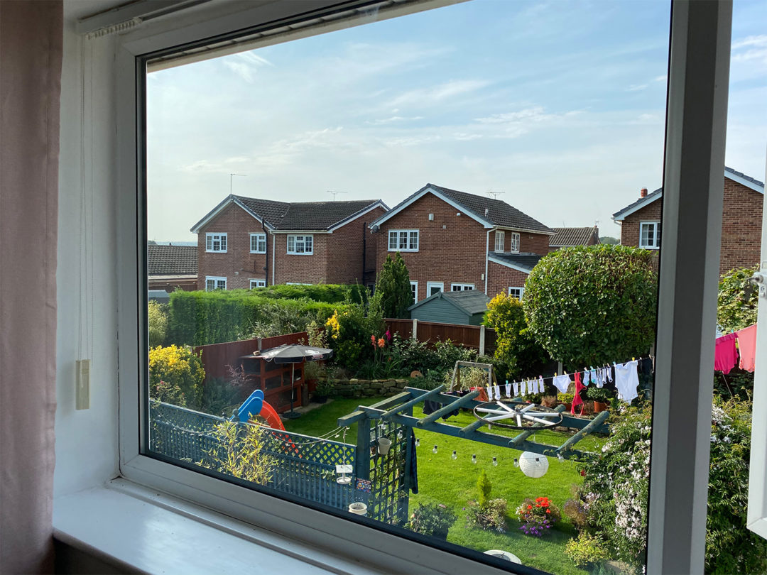 A clear view through A-rated energy saving glass fitted by Steamy Windows
